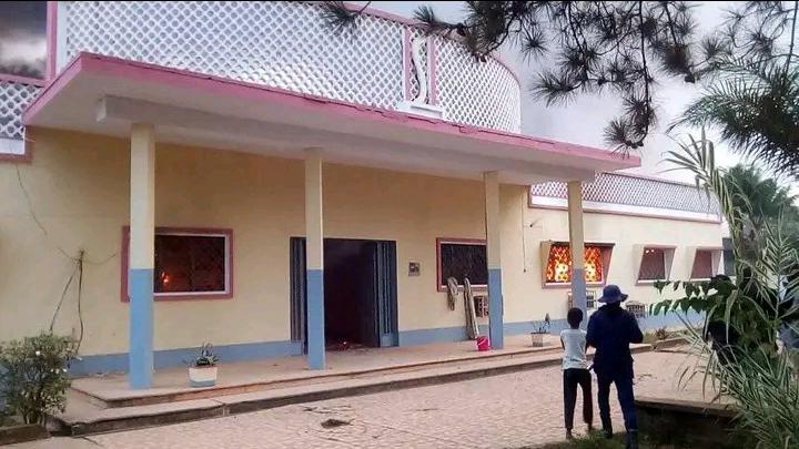 Diocesan building at the Kisantu mission